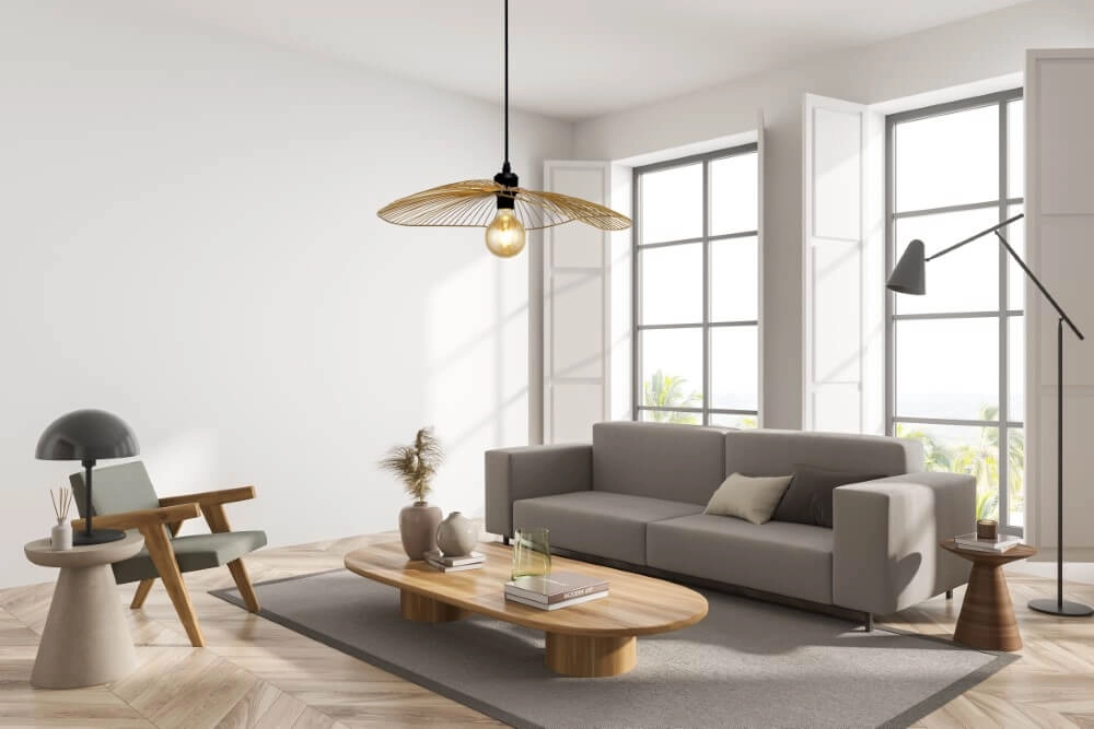 Hanglamp Wave zwart design Searchlight 5053423250410