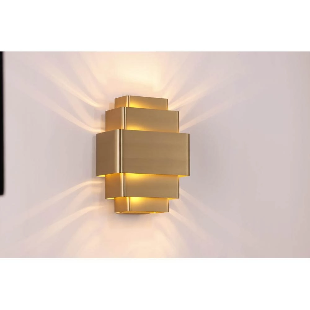 Design wandlamp Layers brons Design wandlamp Layers brons