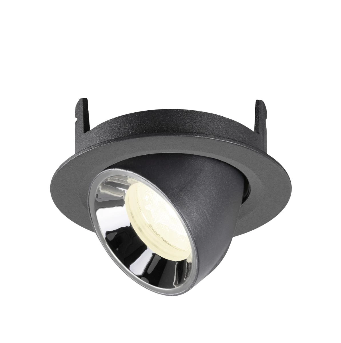 Inbouwspot Numinos Gimble XS zwart/chroom 4000K - 40gr SLV 4024163306874