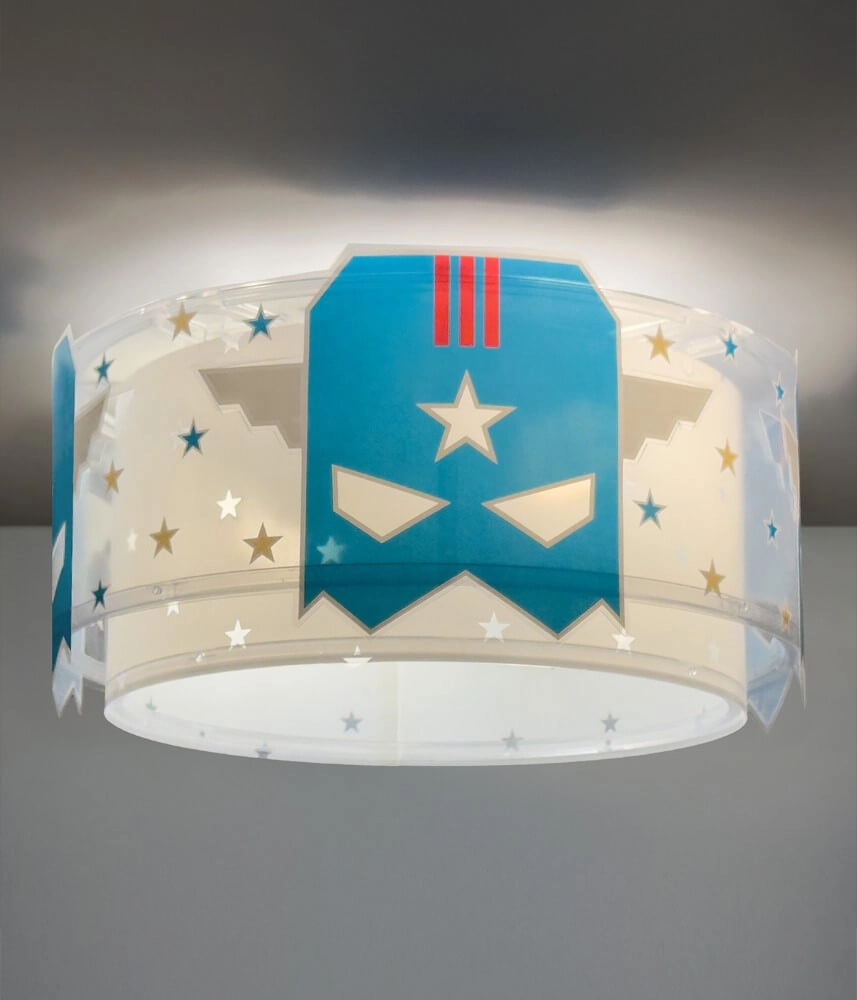 Kinderkamer plafondlamp Blue Hero Dalber 8420406618166