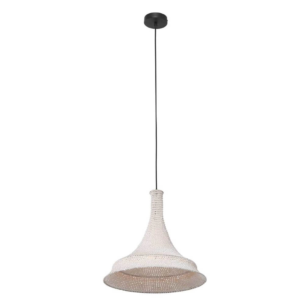 Ø 60cm hanglamp Marrakesch van wit touw Steinhauer 8712746161502