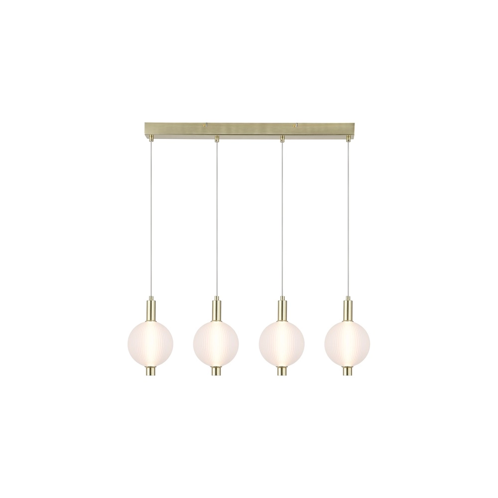 Design hanglamp Luminique 4-lichts Design hanglamp Luminique 4-lichts