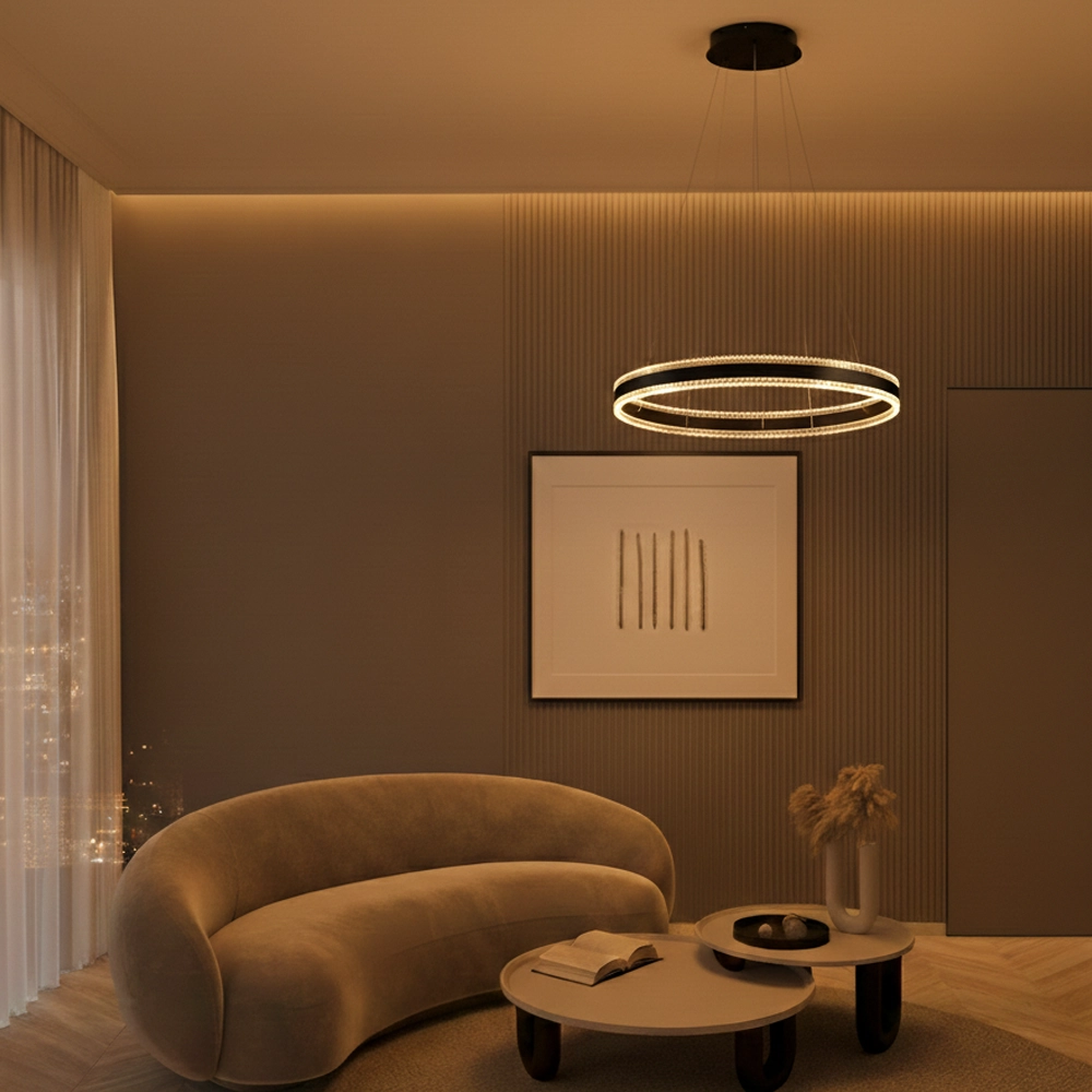 Design hanglamp Alaro zwart enkel