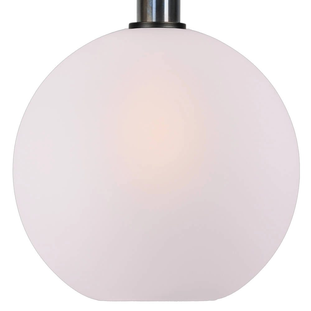 Hanglamp Ø 30cm Bella 2 Dappled oil met mat wit glas Masterlight 8718121334264