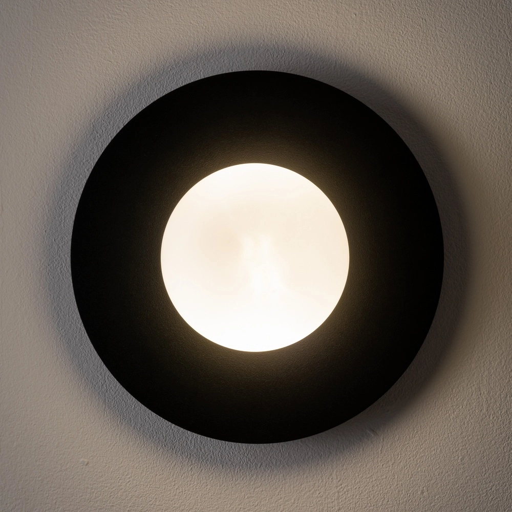 Wandlamp Saturn zwart Lyora 5903139124362