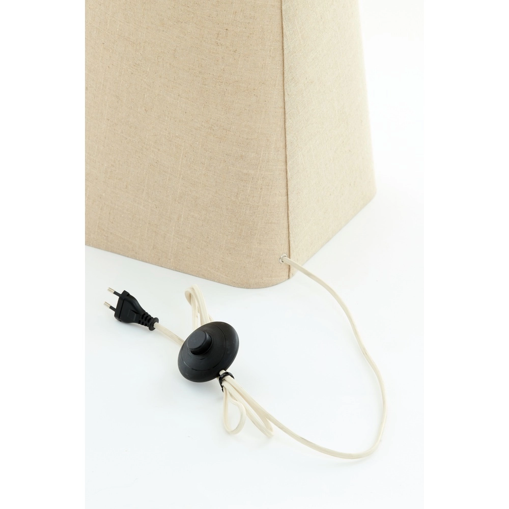 Linnen vloerlamp Mikko 176cm - naturel Light & Living 8717807758837