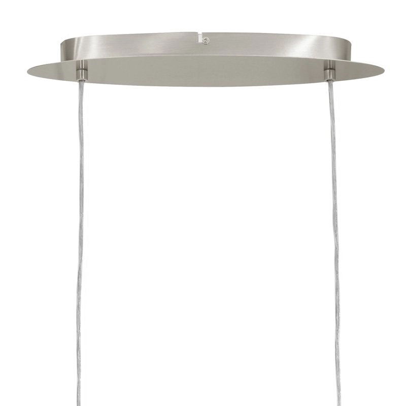 Landelijke hanglamp Maserlo 78cm zwart met goud Eglo 9002759316112