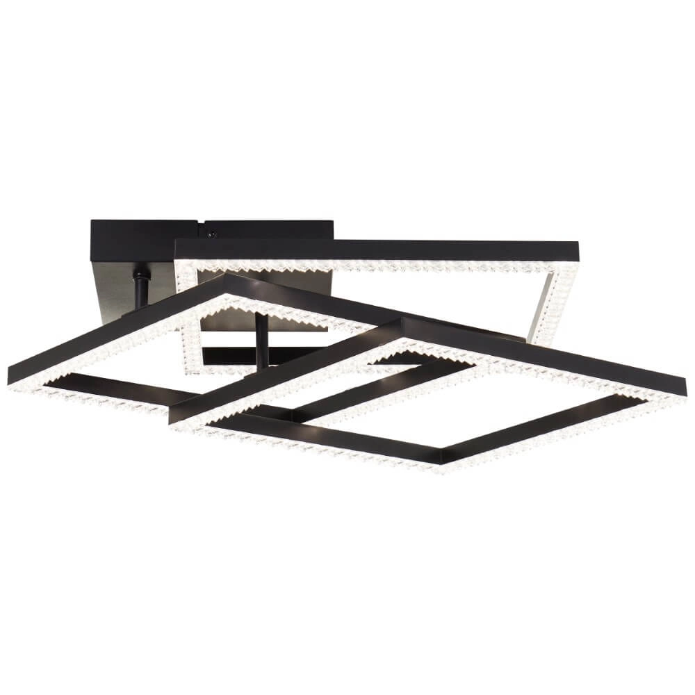 Zwarte plafondlamp Ranni 3900lm Brilliant 4004353442148