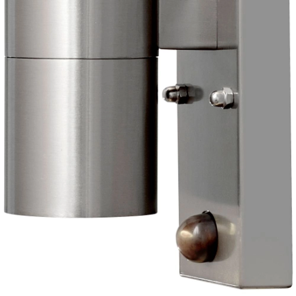 Wandspot Modena Up - Down RVS met bewegingsmelder KonstSmide 7318307542004