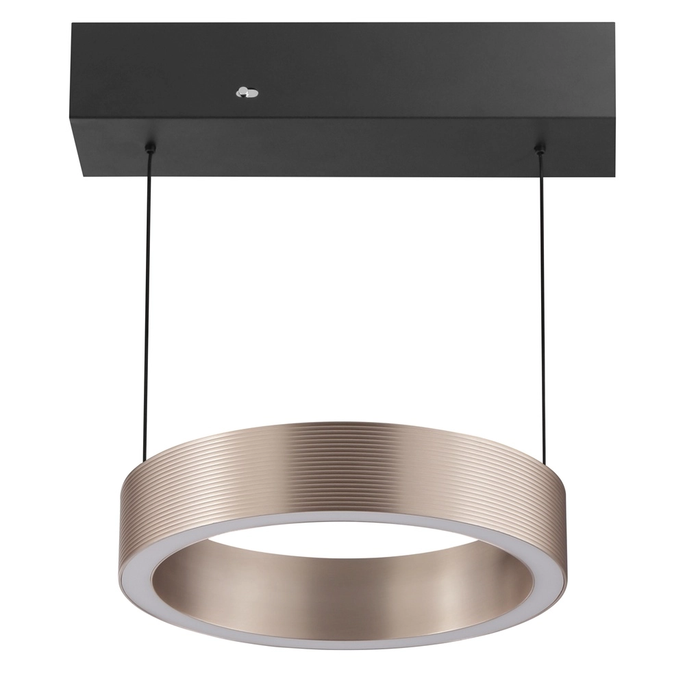 Design hanglamp Axion zwart met bruin Brilliant 4004353477188