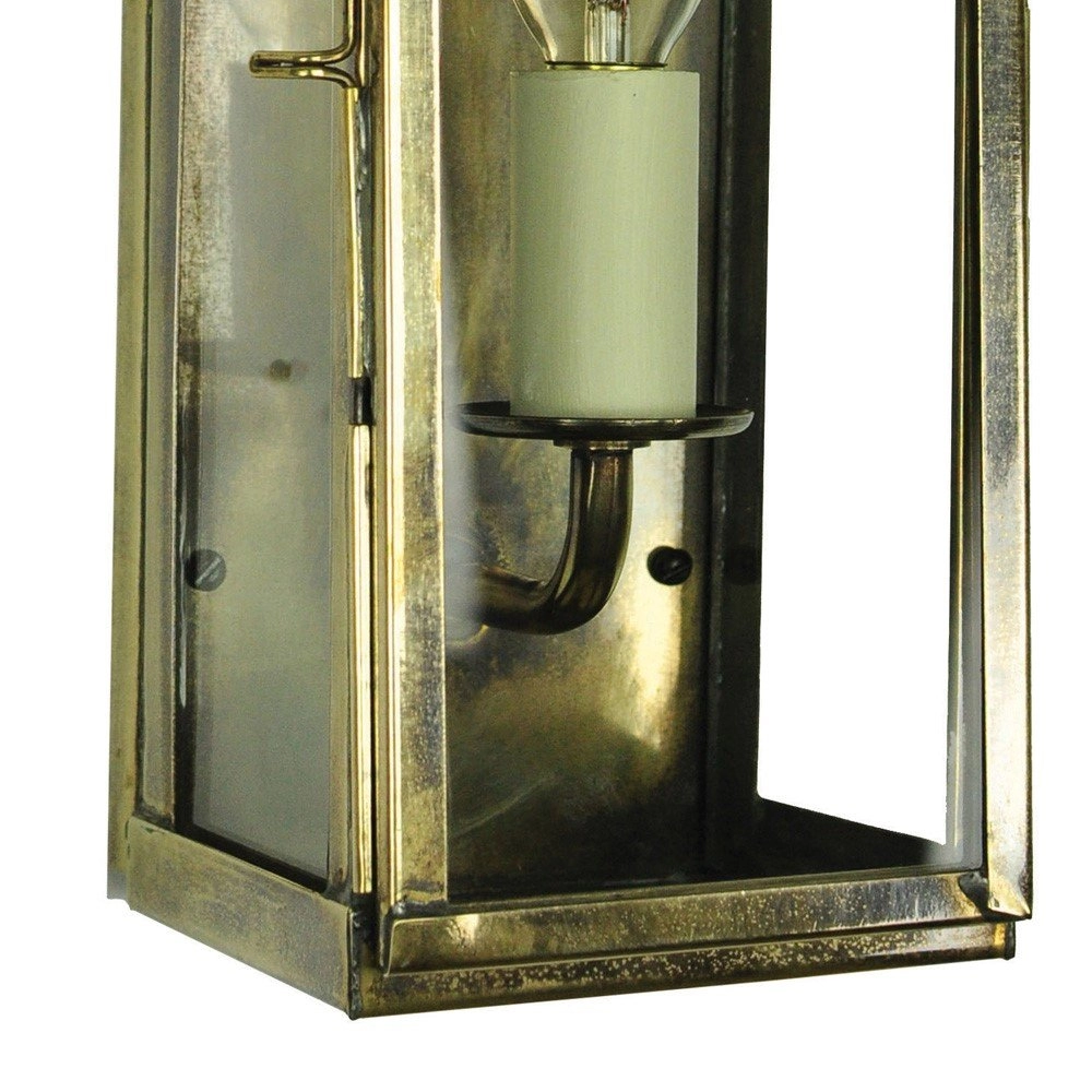 Landelijke muurlamp Strathmore 31cm - gepoetst goud (PBUL) Limehouse