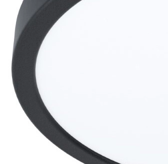 Zwarte plafonnière Fueva 5 Eglo 9002759992644