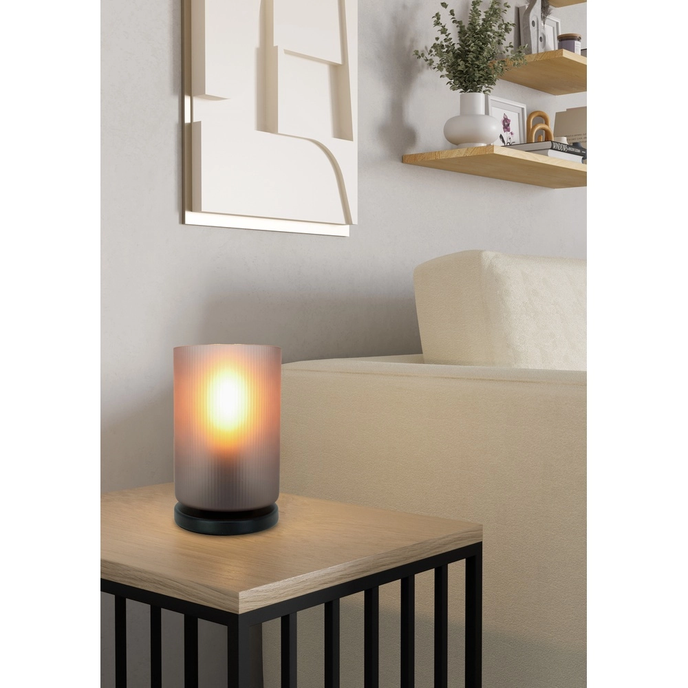 Tafellamp Colomera smoke frosted glas Eglo 9008606307166