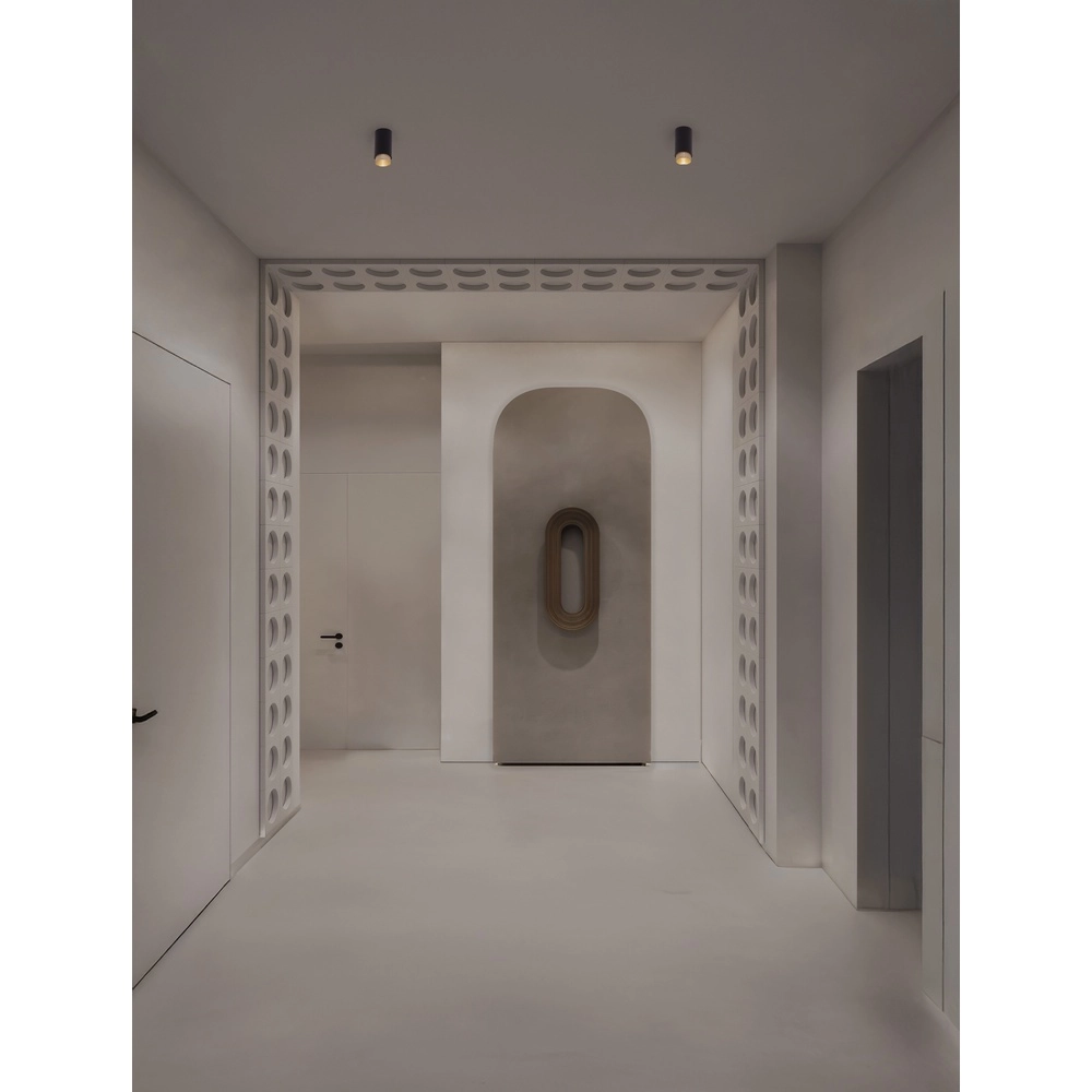 Plafondspot Nessi zwart met goud Lyora 5212017475121