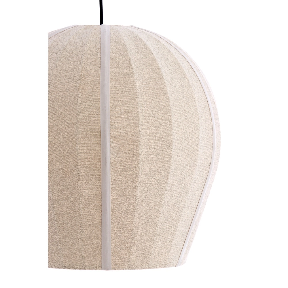 Bouclé hanglamp Zagori Ø 44cm - zand Light & Living 8717807793067
