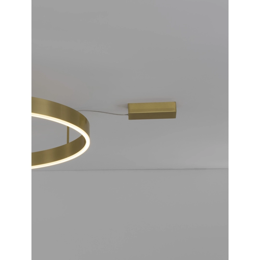 Ceiling lamp Motif gold Ø 80cm Lyora 5212017442987