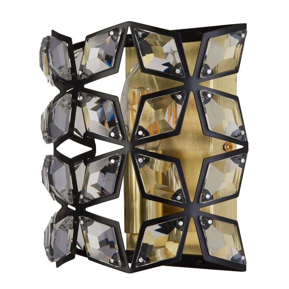 Wandlamp Iris goud