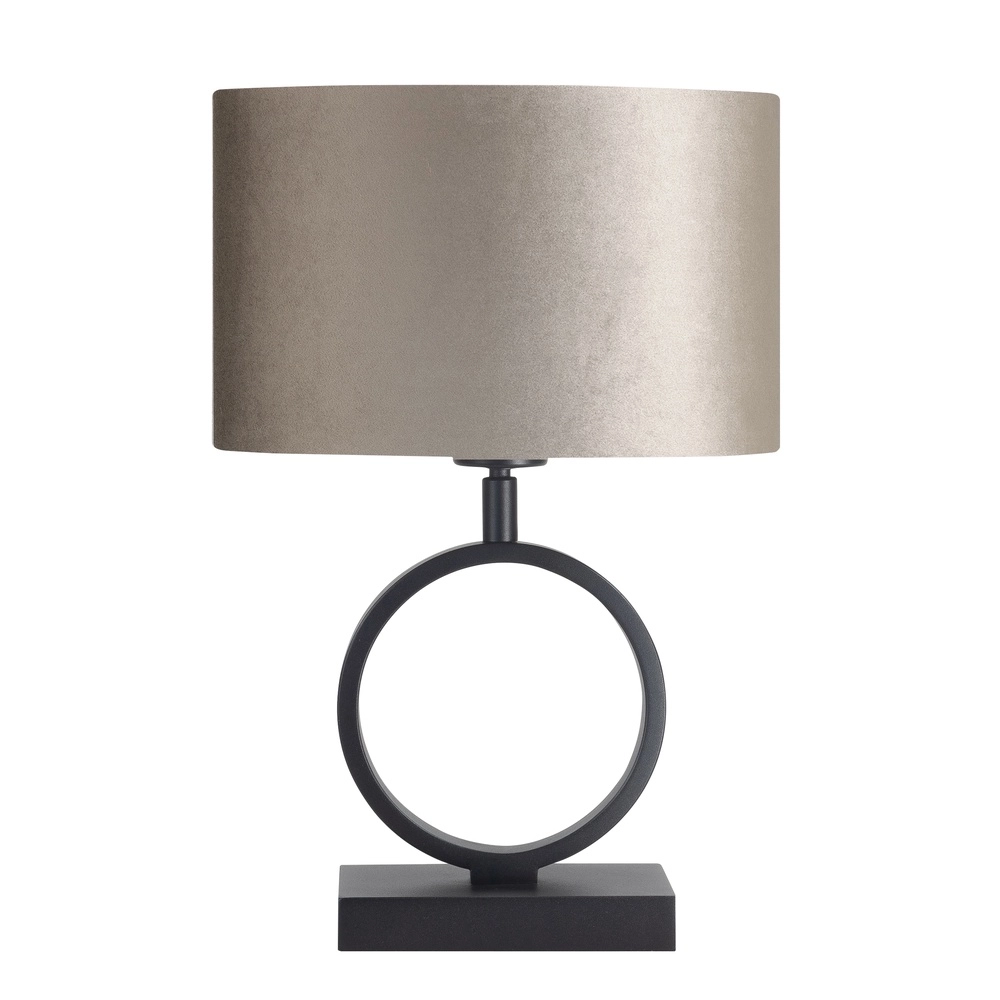 Schemerlamp Siena zwart