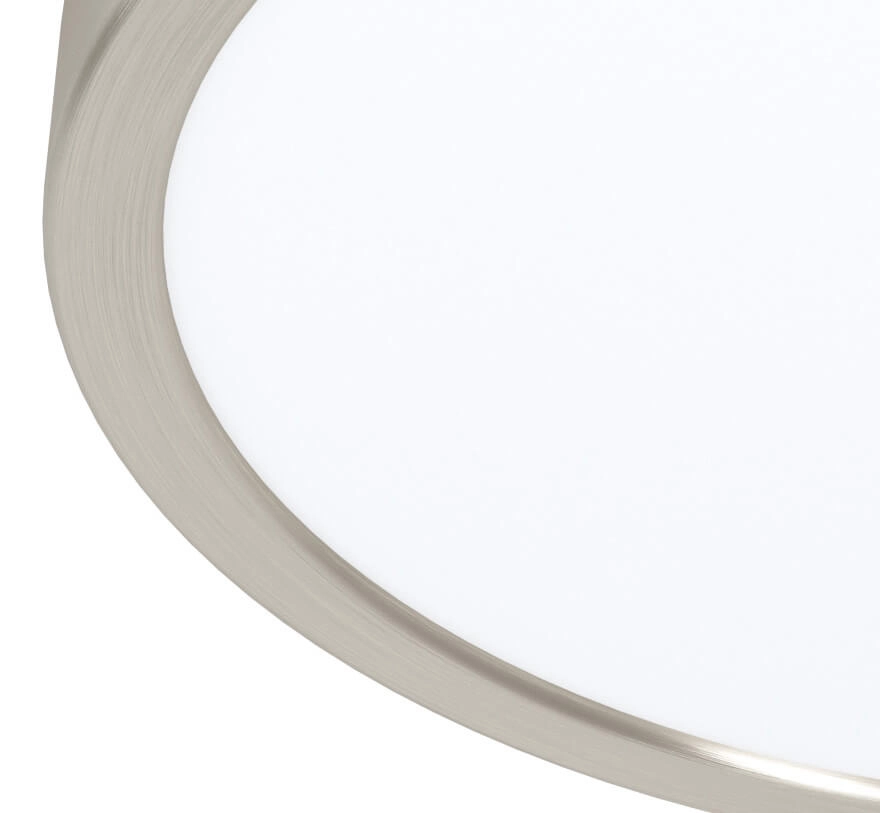 Led plafondlamp Fueva 5 20w - 4000K - Ø28,5cm nikkel Eglo 9002759992323