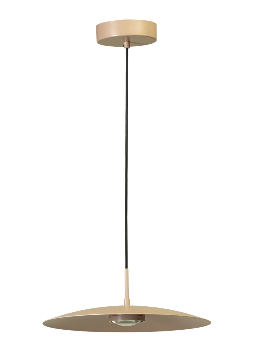 Strakke hanglamp Sanne Ø 40cm - zand