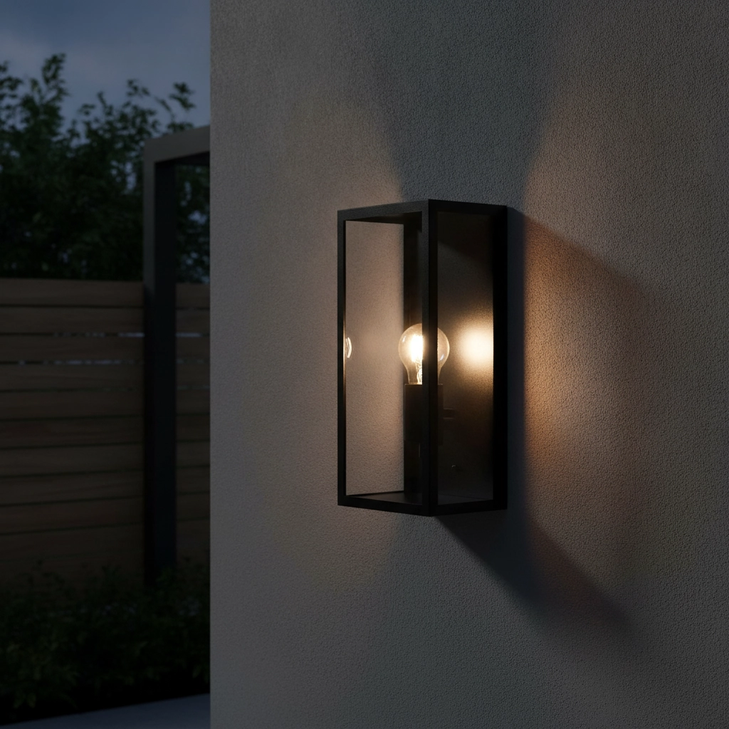 Buitenlamp landelijke stijl Rowin 35cm
