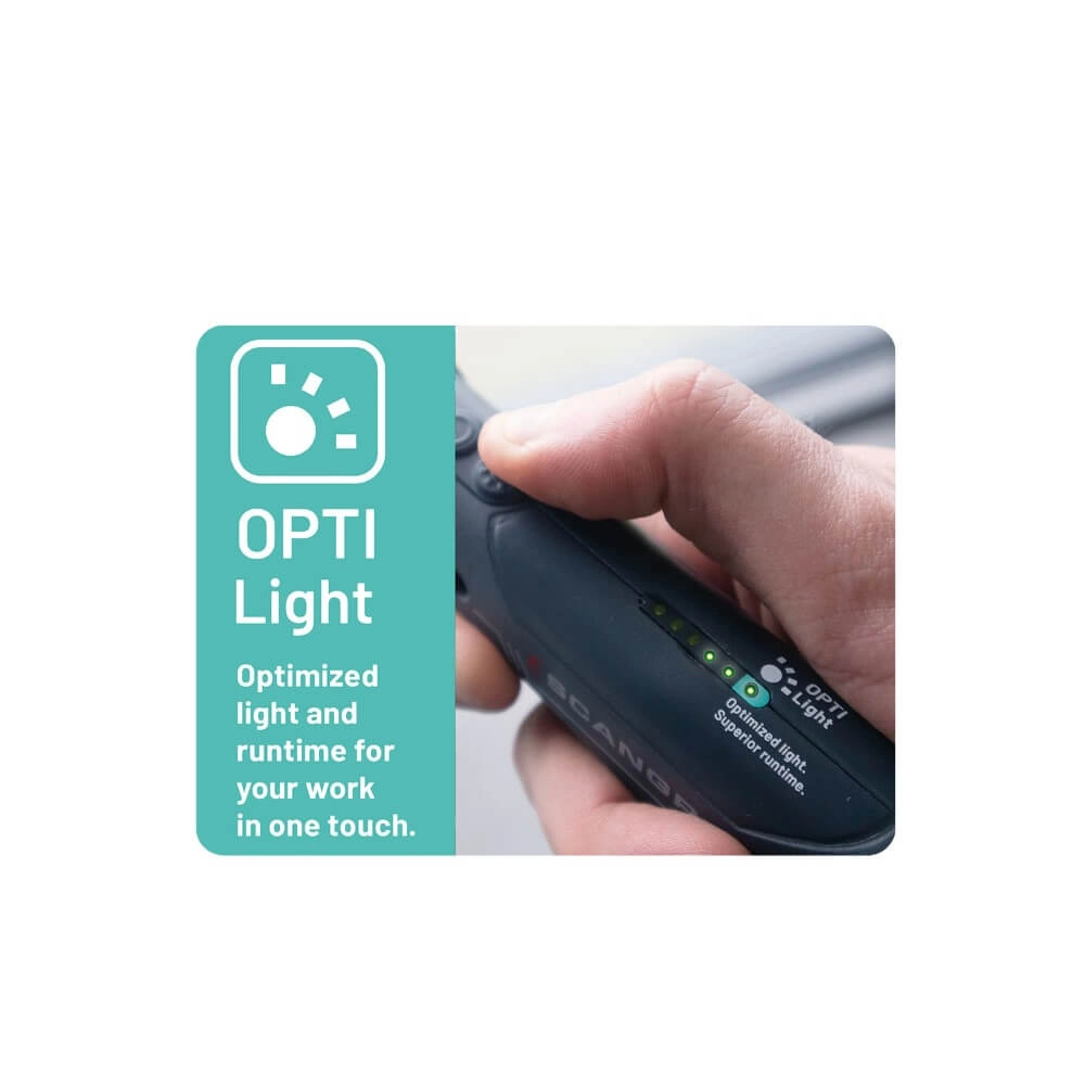 Handzame werklamp Mini slim grijs Scangrip 5708997362105