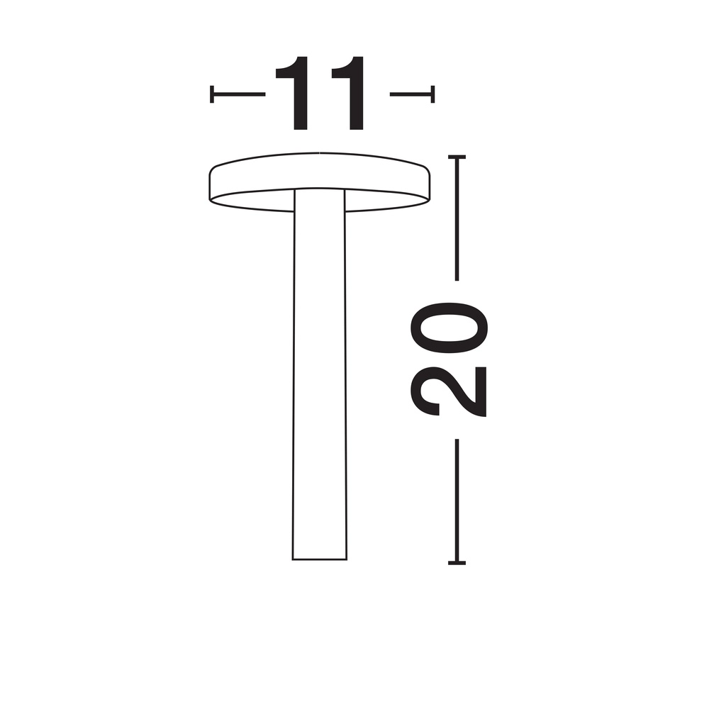 Garden lamp Mood 20cm anthracite Lyora 5212017456328