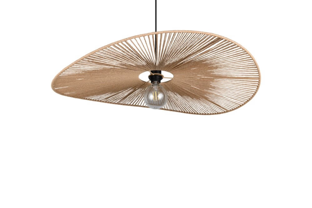 Grote japandi hanglamp Laurine Ø 78cm Trio 4017807637632