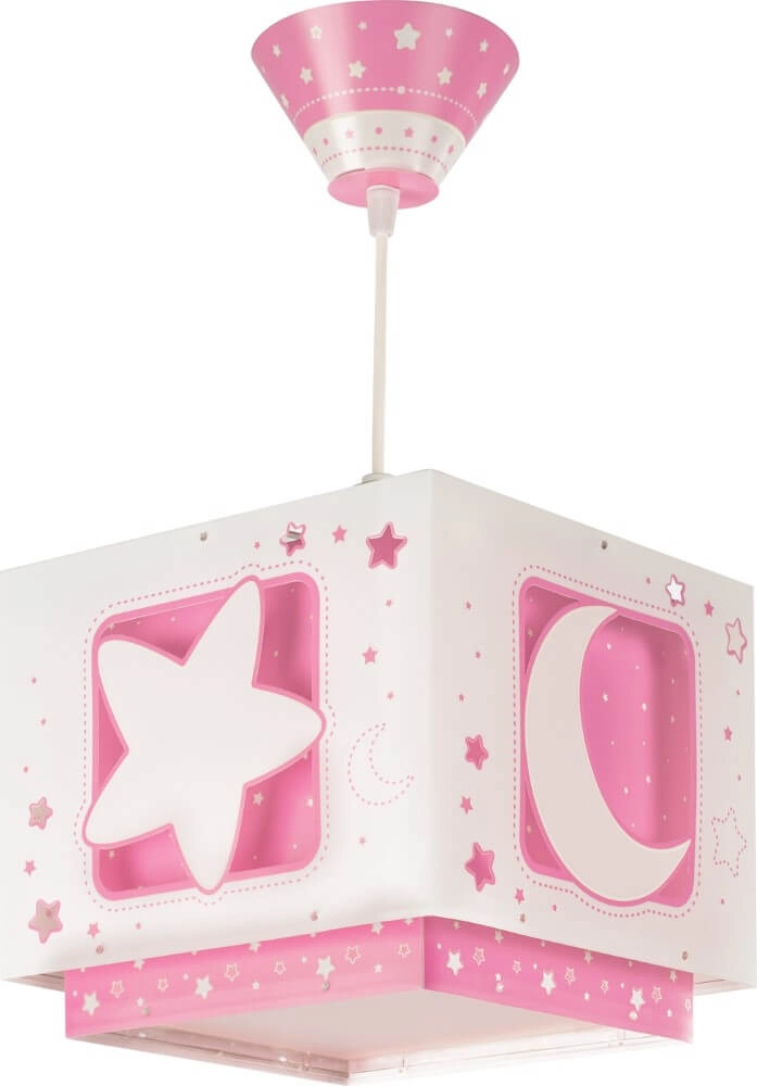 Kinderkamer hanglamp Moonlight roze Dalber 8420406800455