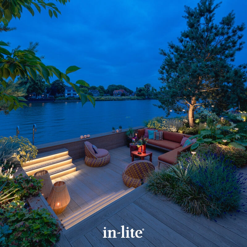 Sway Pendant 12 volt pearl grey In-lite 8717051005664