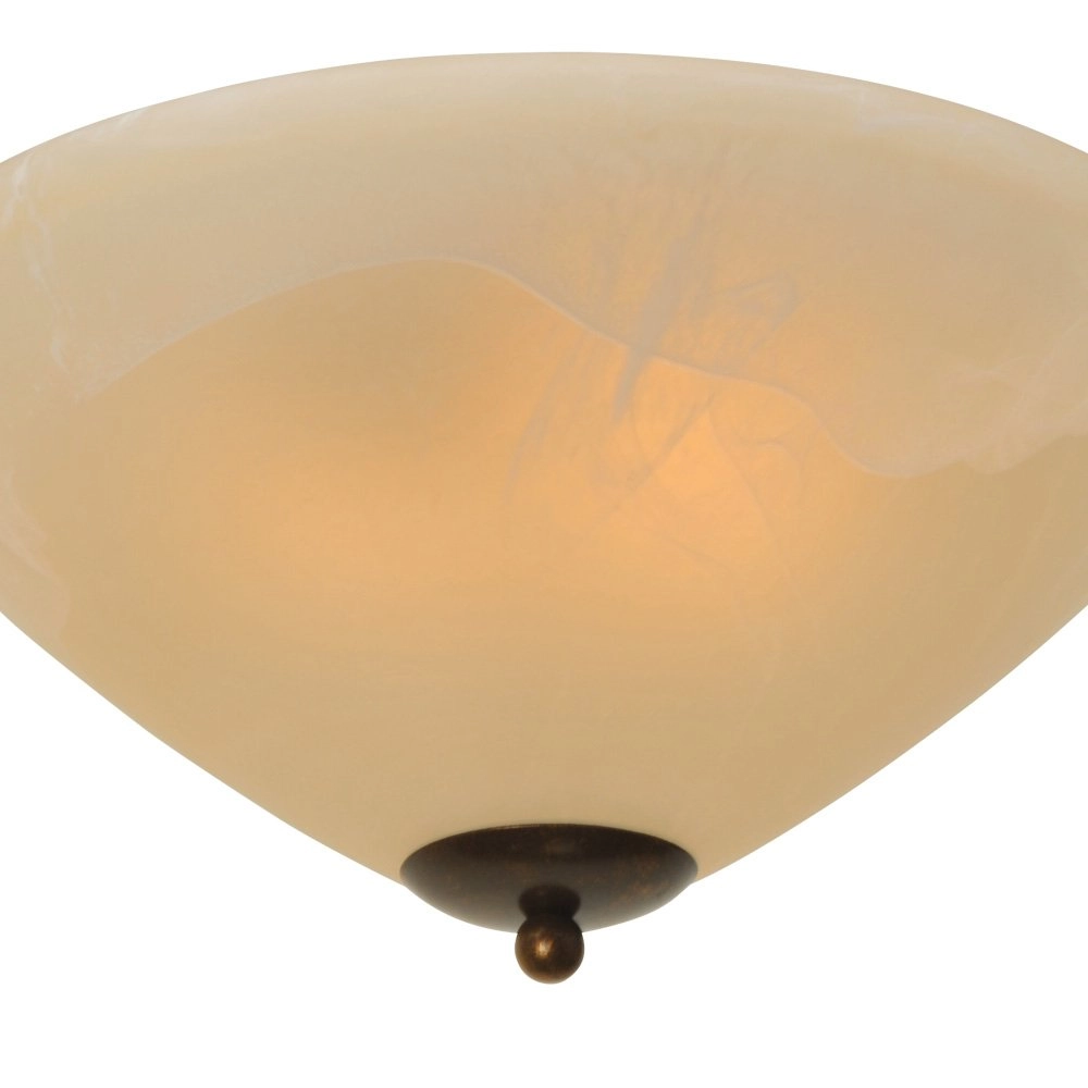 Plafondlamp Bolzano 40cm bronsbruin Masterlight 8718121019444