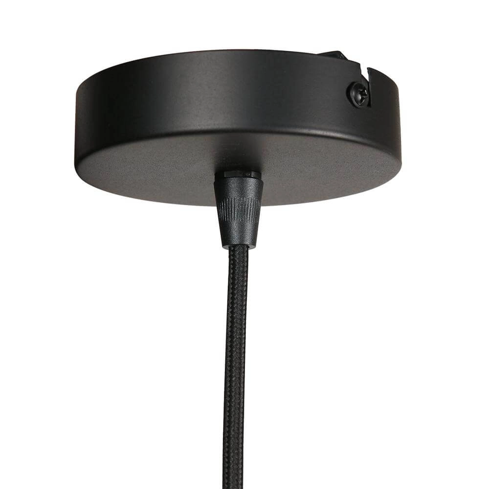 Design hanglamp Skandina zwart Ø 35cm Steinhauer 8712746171815