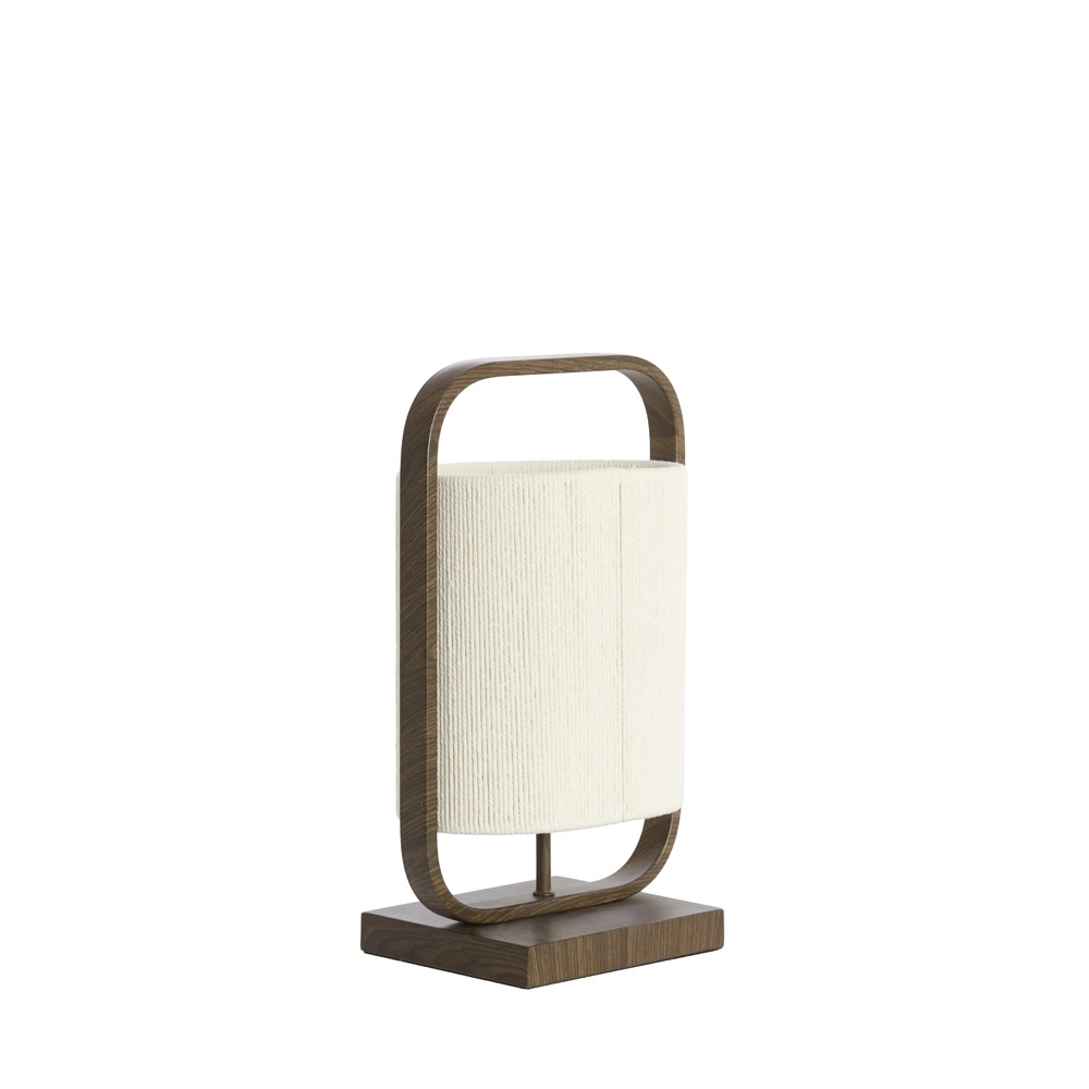 Tafellamp Lecce 22,5cm donker Light & Living 8717807837518