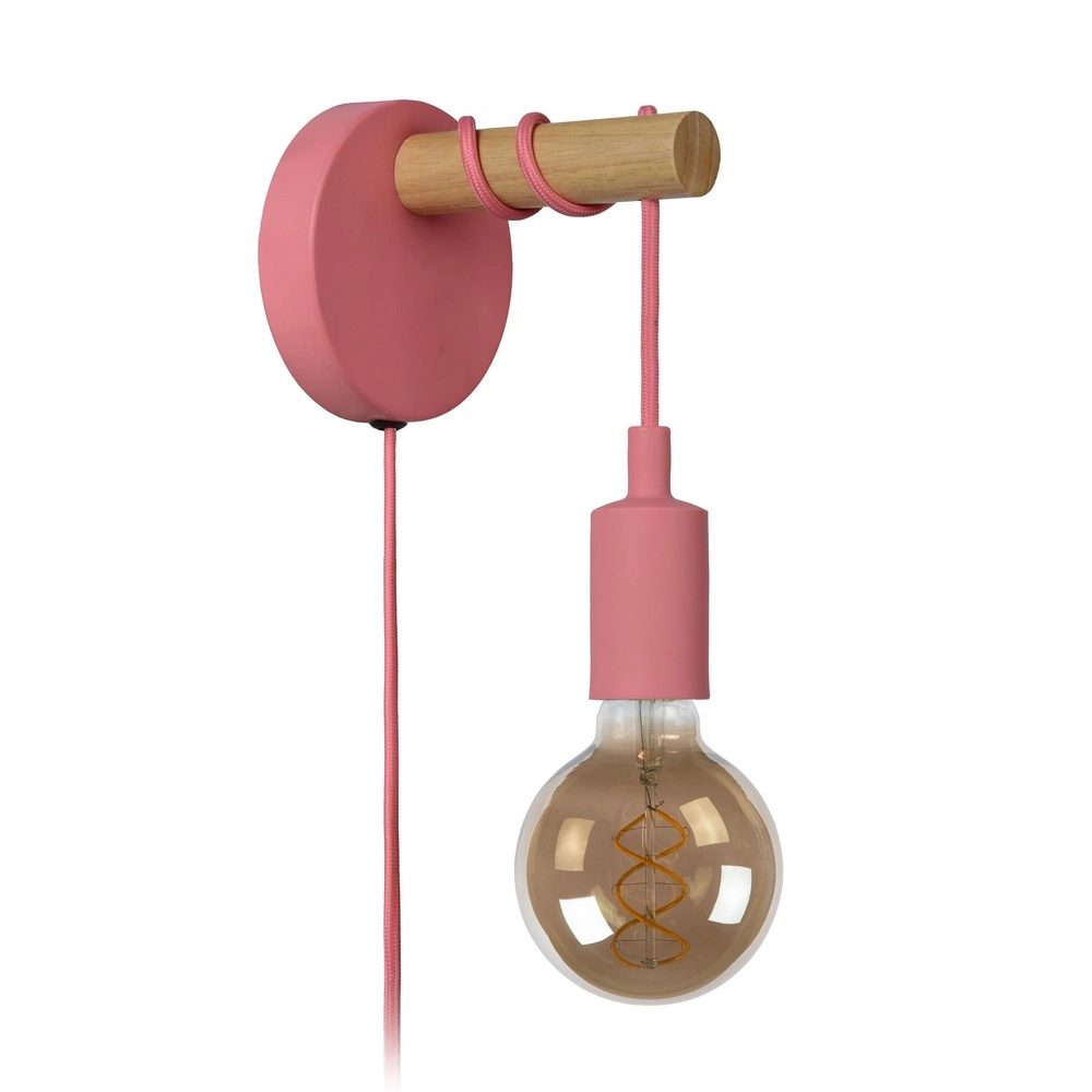 Wandlamp Pola roze