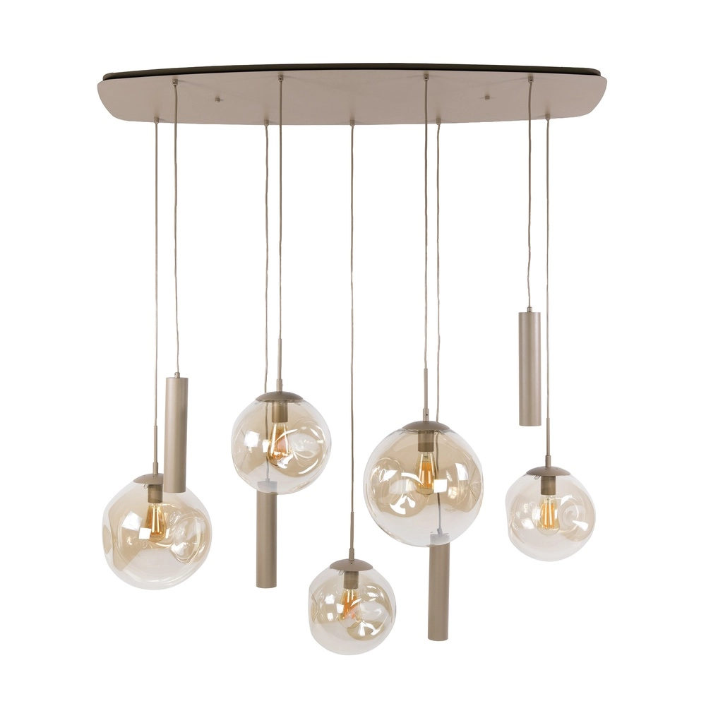 Design plafondlamp Stellar sienna bruin Lyora 8716803515093