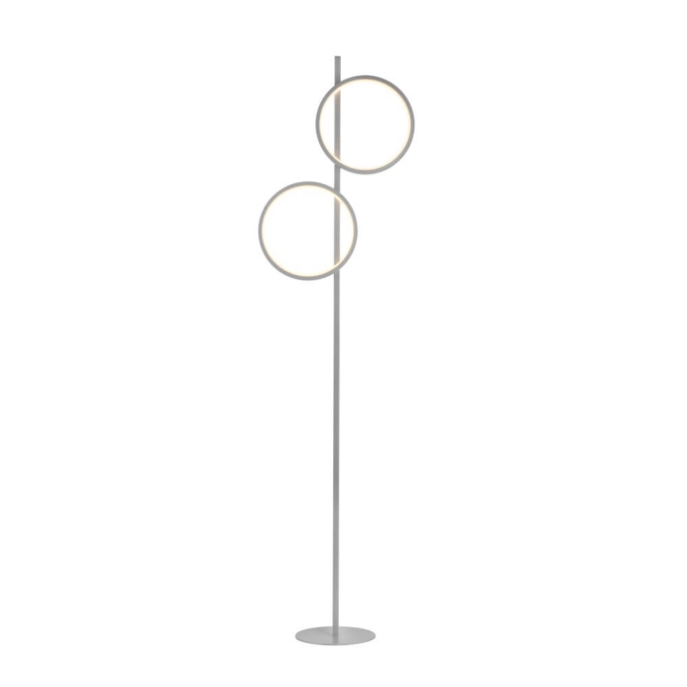 Vloerlamp Mini Ritus zilver Just Light 4043689002091
