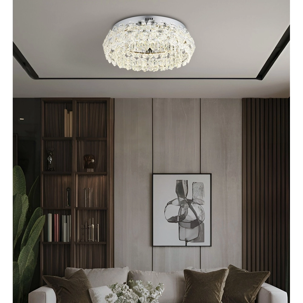 Plafondlamp Diann chroom Globo 9007371533992