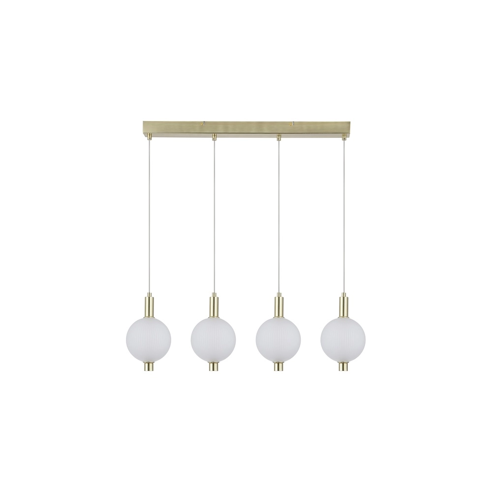 Design hanglamp Luminique 4-lichts Searchlight 5053423297224