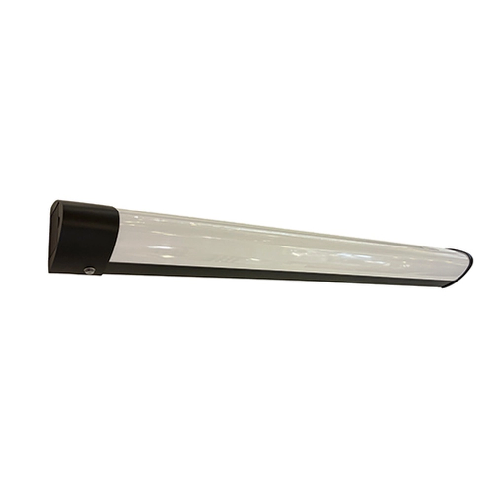 Spiegellamp Tobero zwart 90cm met stekkerdoos