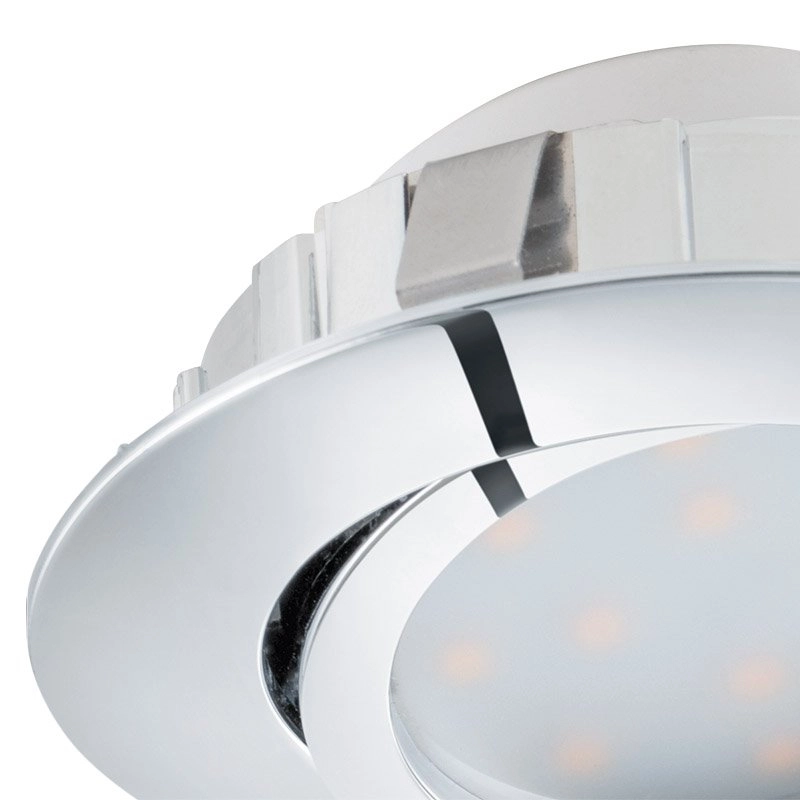 Led plafondspot Pineda Round 6w - 3000K - 8,4cm chroom Eglo 9002759958558