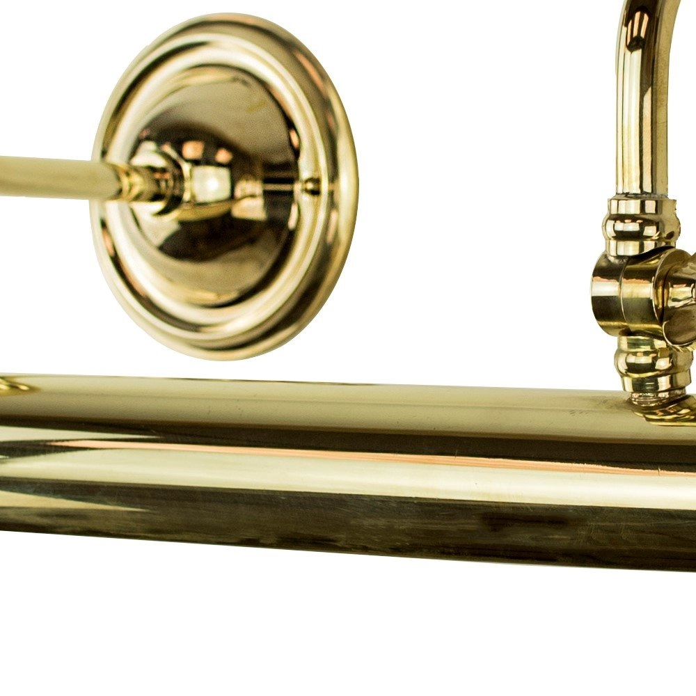 Landelijke schilderij lamp Blenheim Picture 64cm - antiek koper (ANT) Limehouse