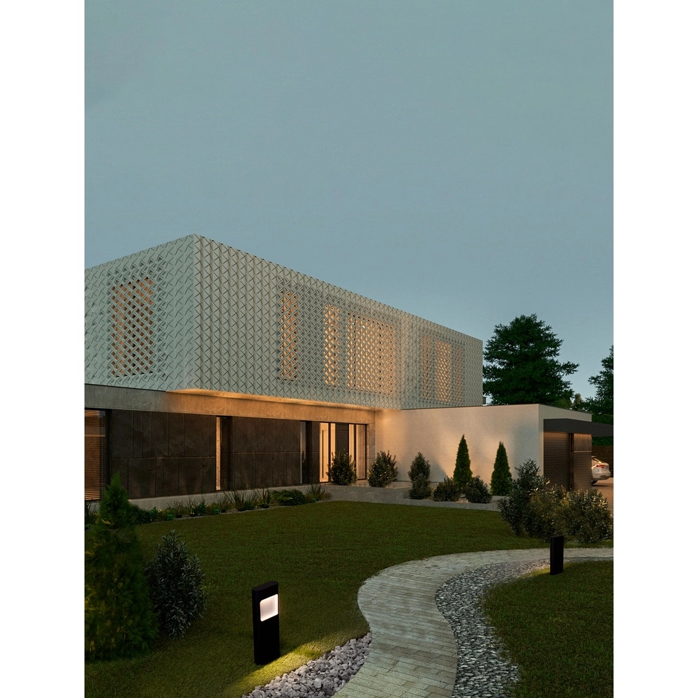 Garden lamp Tall black Lyora 5212017453501