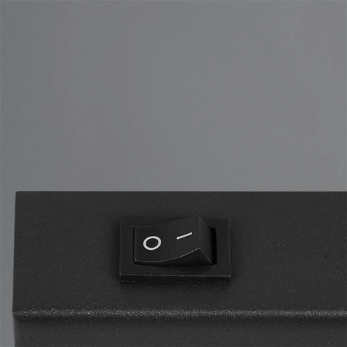 Opbouwspot richtbaar Taryn zwart Trio 4017807685510