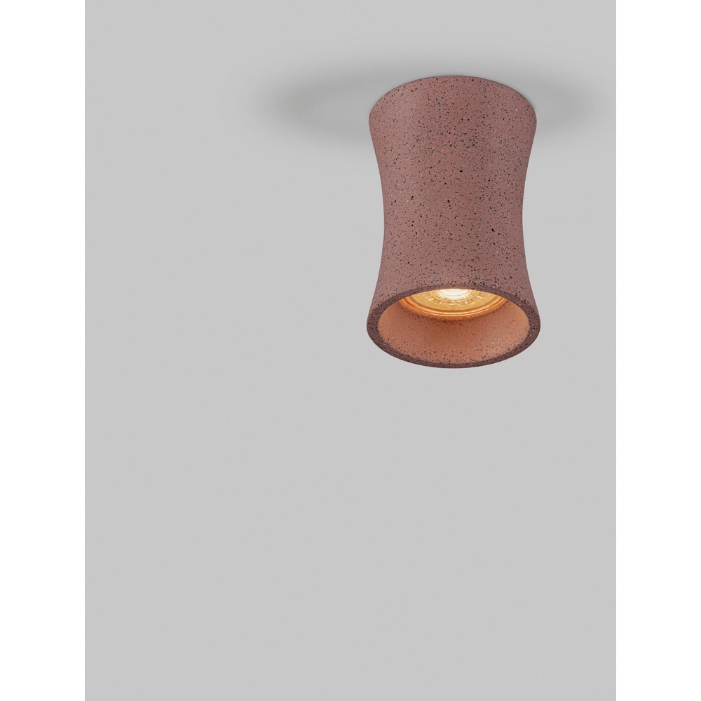 Plafondlamp Pelia rood