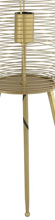 Vloerlamp Tripod Loise L Tripod 98cm goud Decostar 8718317873812