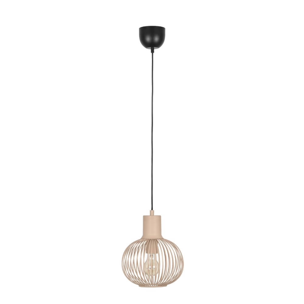 Draad hanglamp Gila Ø 23cm - zand Trio 4017807617566