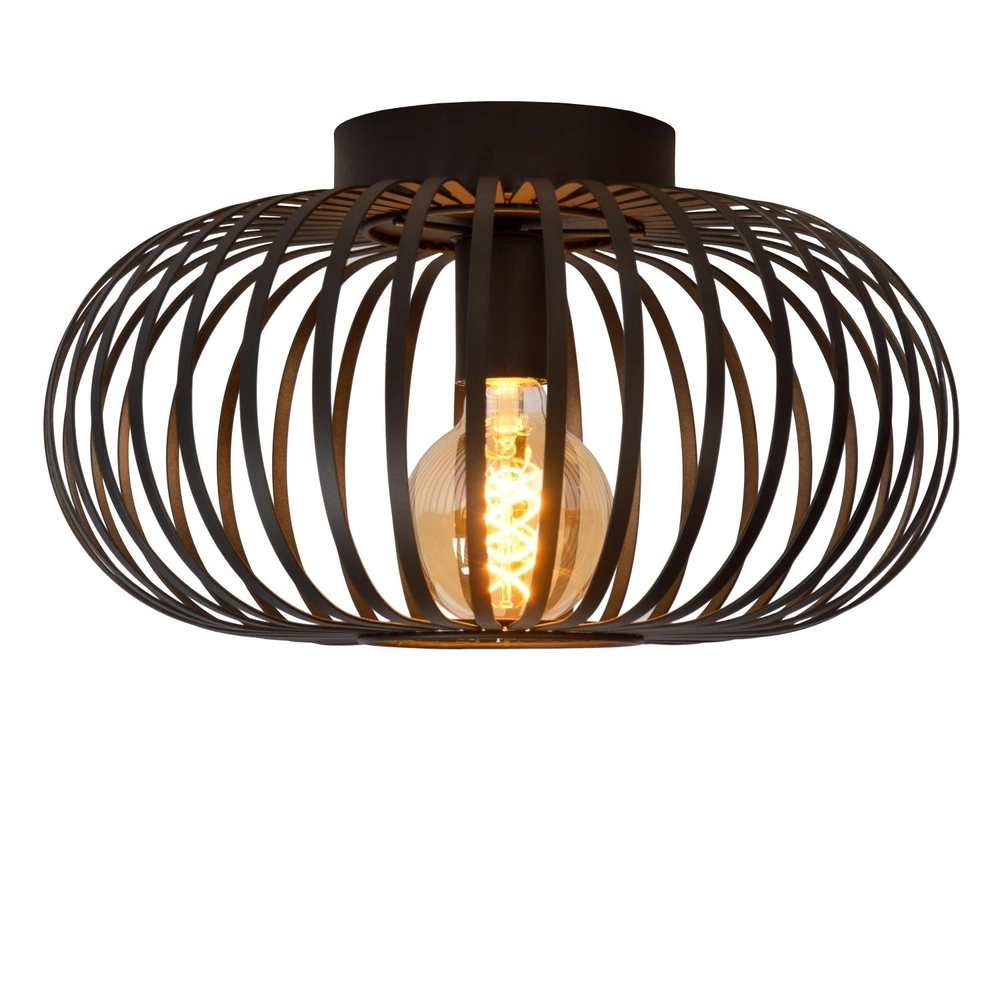 Plafondlamp Manuela Ø 39,5cm zwart Lucide 5411212782342