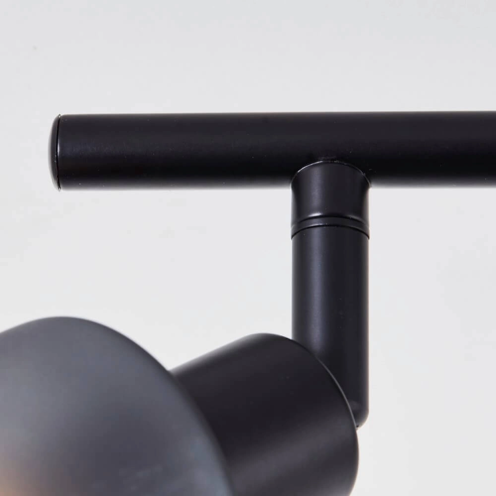 Zwarte plafondlamp Loralie 2-lichts Brilliant 4004353413230