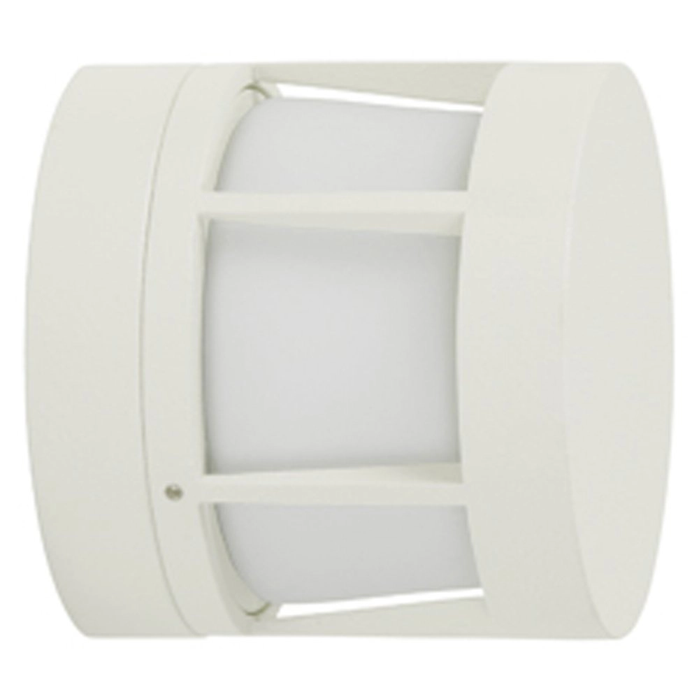 Kleine wandlamp buiten Jail 14cm - wit