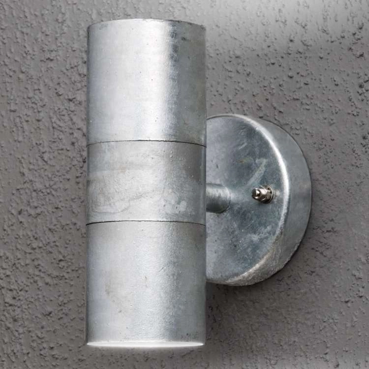 Wandspot Modena Up - Down 2-lichts 17cm zinkgrijs KonstSmide 7318307571325